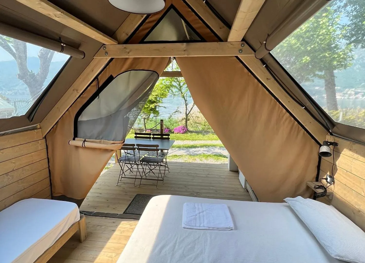 Glamping Camping Rivabella Lecco Luxury tent
