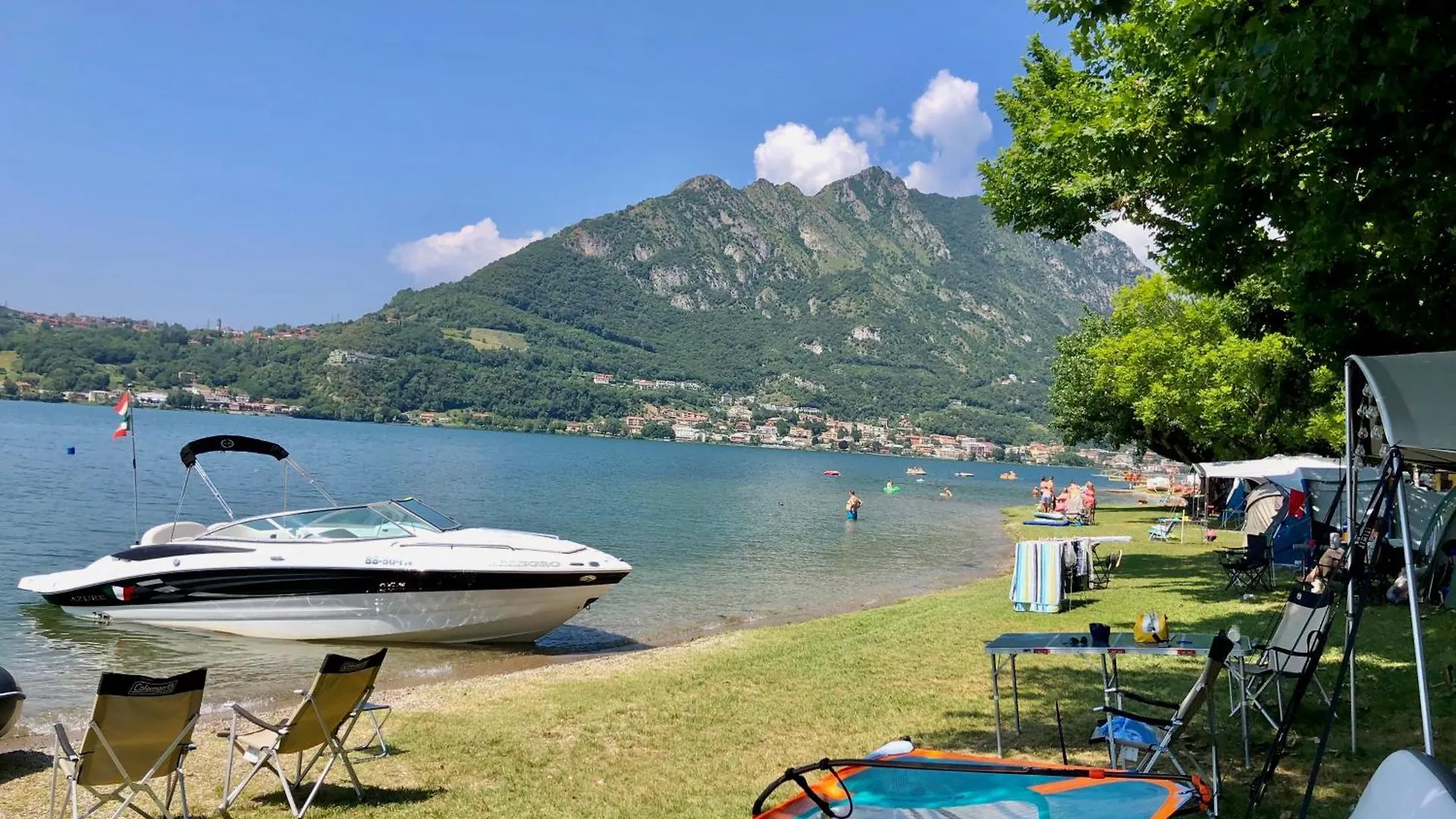 Glamping Camping Rivabella Lecco Italy