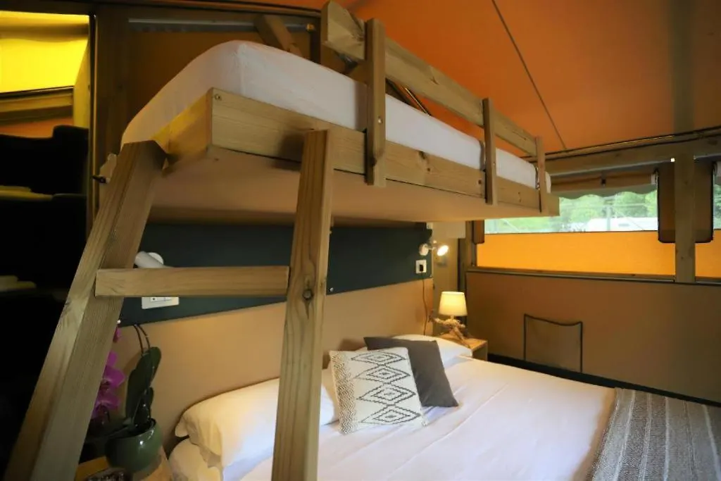 Luxury tent Glamping Camping Rivabella Lecco